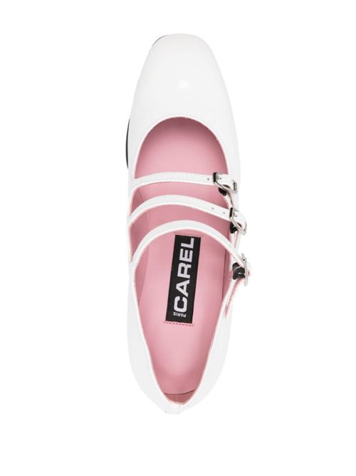 Scarpa donna Mary Janes Kina CAREL PARIS | KINA 001808VERNIS BLANC